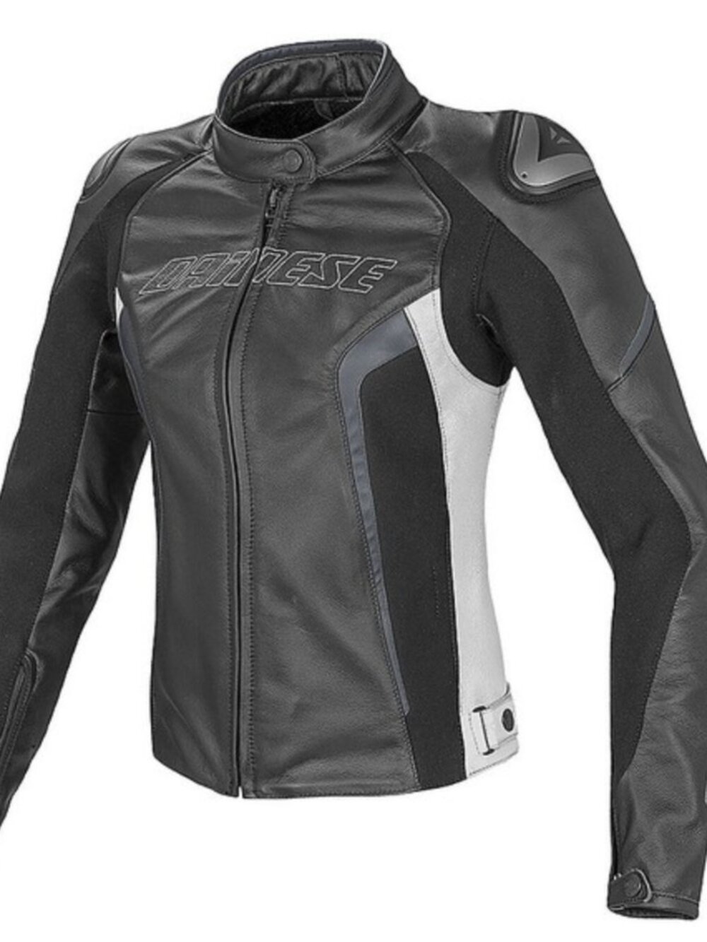 Dainese Racing D1 Women's Leather Motorcycle Jacket – Size 42 (US Small/Size 6)